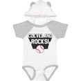 thumbnail image 3 of Inktastic Cleveland Rocks with Baseball Boys or Girls Baby Bodysuit, 3 of 5