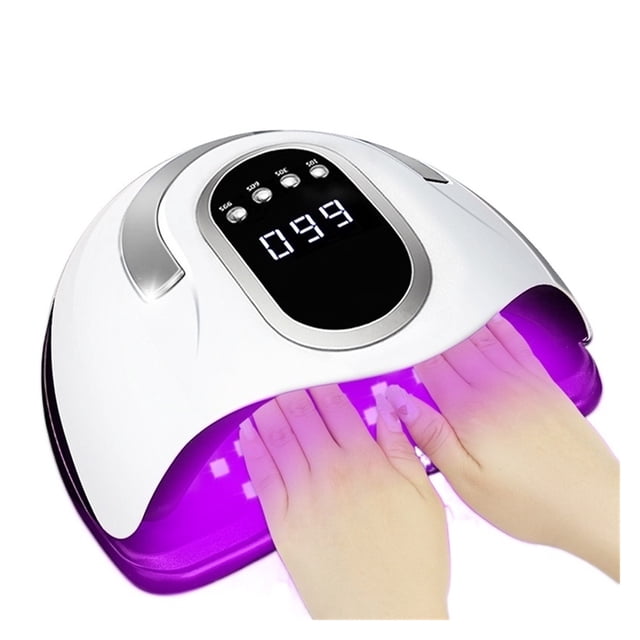 66LEDs UV LED Nail Dryer For Drying Nail Gel Polish Portable Design With Large LCD Touch Screen Smart Sensor Nail Lamp ,Easy to Use