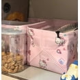 thumbnail image 6 of Sanrio Hello Kitty Kuromi Foldable Clutter Storage Box Desktop Dormitory Cosmetics Snacks Organization Storage Basket Waterproof, 6 of 25