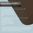 thumbnail image 2 of GelPro Professional Grade Anti-Fatigue Kitchen & Office Comfort Mat with Non-Slip Bottom, 20x48, Earth, 2 of 4
