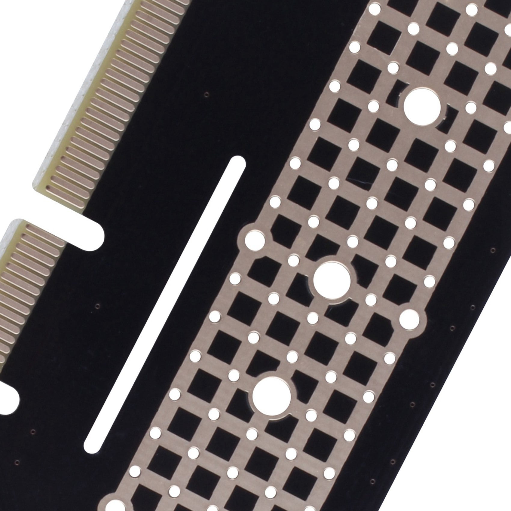 5X M.2 NVMe SSD NGFF to PCIE 3.0 X16 Adapter M Key Interface Card Suppor PCI 2230-2280 Size M.2