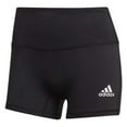 thumbnail image 3 of adidas Women's 4 Inch Shorts XX-Small Team Navy Blue/White, 3 of 3