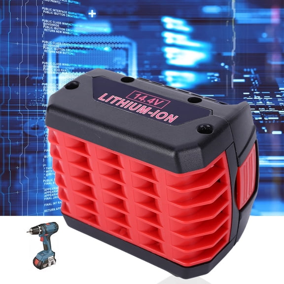 Rechargeable Battery, Backup Battery BAT607 BAT607G Replacement Lithium-Ion Battery, Compatible With BAT614 BAT614G for Cordless Drills Lawn Mowers Screwdrivers