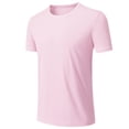 thumbnail image 4 of DHFJKG Womens Workout Tops Short Sleeve Athletic Running Shirts Breathable Solid Color Loose Fit Basic Tee For Yoga Gym Sports Versatile Top, 4 of 4