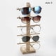 thumbnail image 1 of 1 Pcs Wood Sunglass Display Rack Shelf Wooden Durable Eyeglasses Show Stand Holder New, 1 of 1