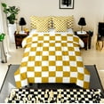 thumbnail image 2 of Erosebridal Plaid Buffalo Bedding Sets Twin Size, Checkered Comforter Sets with Sheets, Rectangle Room Decor, Reversible 7 Pieces, 2 of 5