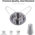 thumbnail image 4 of Beer Can Chicken Holder for Grill Chicken Roaster Stand, BBQ Grill Poultry, Large Barbecue Grill Rack, Perfect Indoor and Outdoor Grilling Accessory for Roasting Meat, 4 of 5