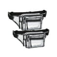 thumbnail image 2 of Gustave 2Pcs Clear Fanny Pack Stadium Approved Waterproof Waist Bag for Women Men Fashion Adjustable Transparent Belt Bags for Travel, Sporting Event, Concert, 2 of 10