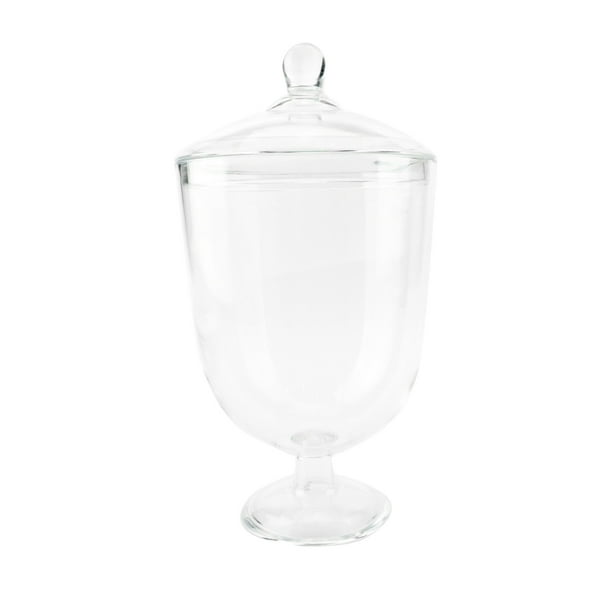 Clear Acrylic Tapered Apothecary Candy Jar, 113/4Inch