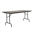 thumbnail image 3 of Correll CF3060PX-54 0.75 in. High Pressure Rectangular Top Folding Tables, Savannah Sand - 30 x 60 in., 3 of 4