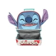 thumbnail image 7 of Disney Lilo and Stitch Lunch Box peek-A-Boo 3D Velvet Ears Ohana Dual-Compartment Insulated Lunch Bag 10", 7 of 7