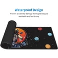 thumbnail image 6 of Funny Cool Astronaut Universe Space Star Planet Mouse Pad 31.5x11.8 in Desk Accessories Big Extended Non-Slip Rubber Base Mousepad with Stitched Edges Gaming Pc Desktop Large Mouse Pad, 6 of 6