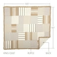 thumbnail image 4 of VHC Brands Grace 3 Piece Quilt Set (1 King Quilt, 2 King Shams), 4 of 4