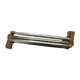 thumbnail image 4 of Perchero portátil plegable de metal para ropa, compacto Marrón, 4 of 9