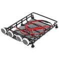 thumbnail image 2 of Roof Rack Luggage Carrier With 4 Round LED Lights Lamp Universal Car Truck Basket TAMIYA CC01 AXIAL SCX10 RC4WD, 2 of 8