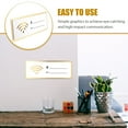 thumbnail image 4 of Milisten Acrylic Wifi Sign Rewritable Account and Password Wifi Sign for Public Shop, 4 of 5