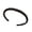 Black, variant on Grip Teeth Hairband For Skincare Makeup Soft Breathable Braided Design Hairhoop for Side Bangs Flyaways Taming Solution