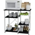 SOGES Kitchen Cart 3Tier Multifunctional Kitchen Kitchen Baker's Rack