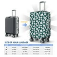thumbnail image 6 of Balery Luggage Cover Daisies Flowers Print Suitcase Covers for Luggage Elastic Washable Suitcase Protector Fits 18-32 Inch Luggage-Large, 6 of 9