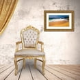 thumbnail image 3 of Bill Carson Photography 32x19 Gold Ornate Wood Framed with Double Matting Museum Art Print Titled - Oahu Shore Waves, 3 of 4