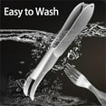 thumbnail image 2 of Stainless Steel Food Containers Watermelon Cutter 2-In-1 Watermelon Cutter Tool Watermelon fork Cutter Fruit Cutter Tool Stainless Steel Fruit fork Camping Kitchen Small Tool Stainless Steel forks, 2 of 6