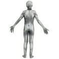 thumbnail image 2 of Morphsuits Kids the Rake Morphsuit Boys Girls Creepepasta Halloween Costume Halloween Gray L, 2 of 8