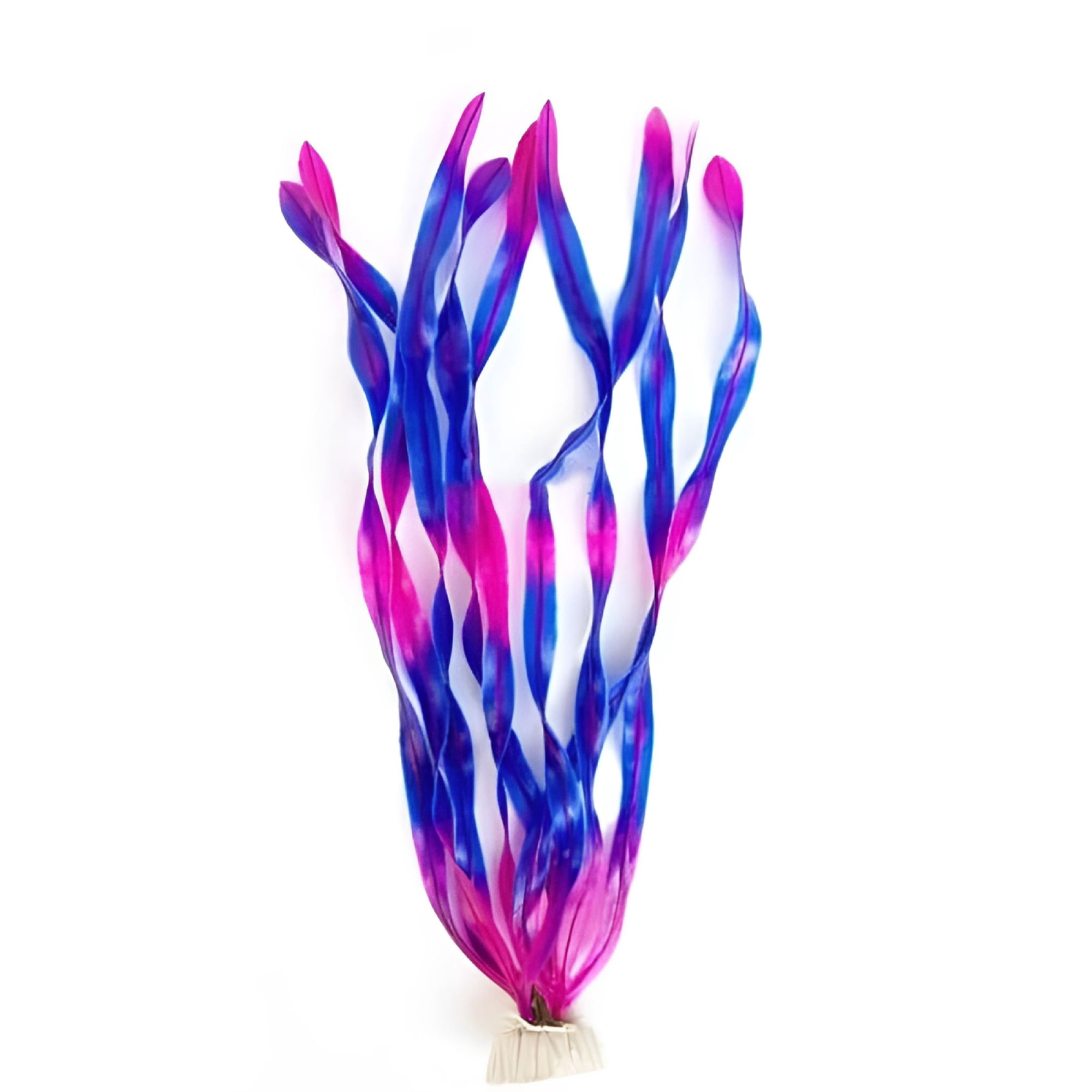 ACDANC 11-Inch Artificial Aquarium Plant Plastic Fish Tank Decoration with Weighted Base Safe Aquatic Habitat