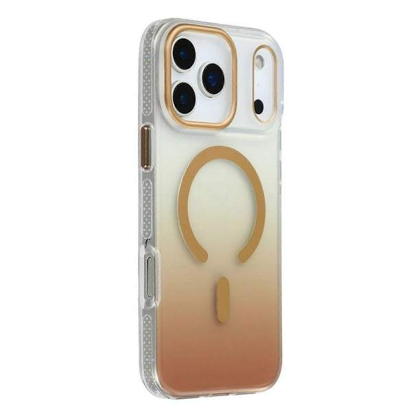 MUTURAL For iPhone 17 Pro Max Case Compatible with MagSafe PC + TPU Gradient Phone Cover - Dark Blue