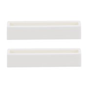 4.5ml 63x13x13mm Alumina Crucible Boat Sample Holder Furnaces 2 Pack