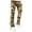 Camouflage, variant on Men Skinny Pants Fashion Patch Frayed Hem Pants Spring Fall Casual Leggings Trousers with Pockets