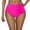 Pink, variant on Alkepwun Womens Full Coverage Swim Bottoms Ruched Tie Sides Bikini Bottoms High Waisted Bathing Suit Bottom Cute Swimwear