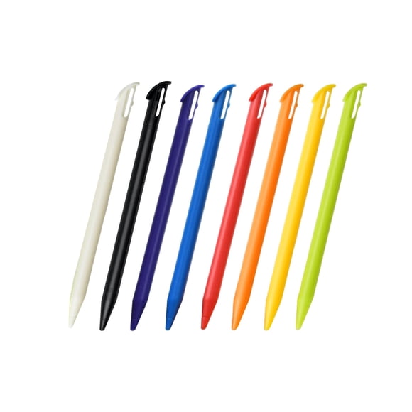 Mcbazel 8 pcs Stylus Pens Replacement Touch Screen Pens Compatible with N-New 3DS XL - Multiple Colour