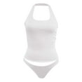 thumbnail image 4 of Camisoles & Tanks Women's Solid Color Tank Top Set for Home Leisure Lightweight Layering Spring Summer Fall, 4 of 4