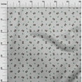 thumbnail image 3 of oneOone Cotton Poplin Light Gray Fabric Animal Craft Projects Decor Fabric Printed By The Yard 42 Inch Wide, 3 of 5