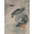thumbnail image 2 of Green, Jacob 19x24 Black Ornate Wood Framed with Double Matting Museum Art Print Titled - Watercolor on Linen I, 2 of 4
