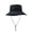 Black, variant on Safari Boonie Hat Unisex Wide Brim Bucket Cap Waterproof Hiking Fishing Hats Foldable Outdoor Camping Apparel Packable Sun Protection Sunhat Tactical Hunting Breathable Gear Casual Flat Hats