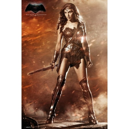 Batman vs Superman - Wonder Woman Poster Poster Print
