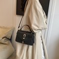 thumbnail image 4 of Bolsos de diseño minoritario para mujer, nueva colección de otoño 2025, moda minimalista, bandolera cruzada, bolso pequeño cuadrado para uso casual y de oficina., 4 of 10