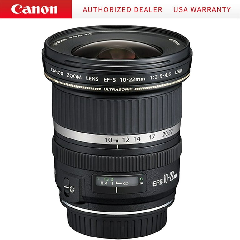 Canon EF-S 10-22mm f/3.5-4.5 USM - Walmart.com