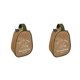 thumbnail image 2 of Greeniant Almacenamiento de vajilla para acampar, cuenco de tela Oxford, cucharas, bolsa para taza de café, organizador con cremallera suave, Caqui 2piezas, 2 of 6