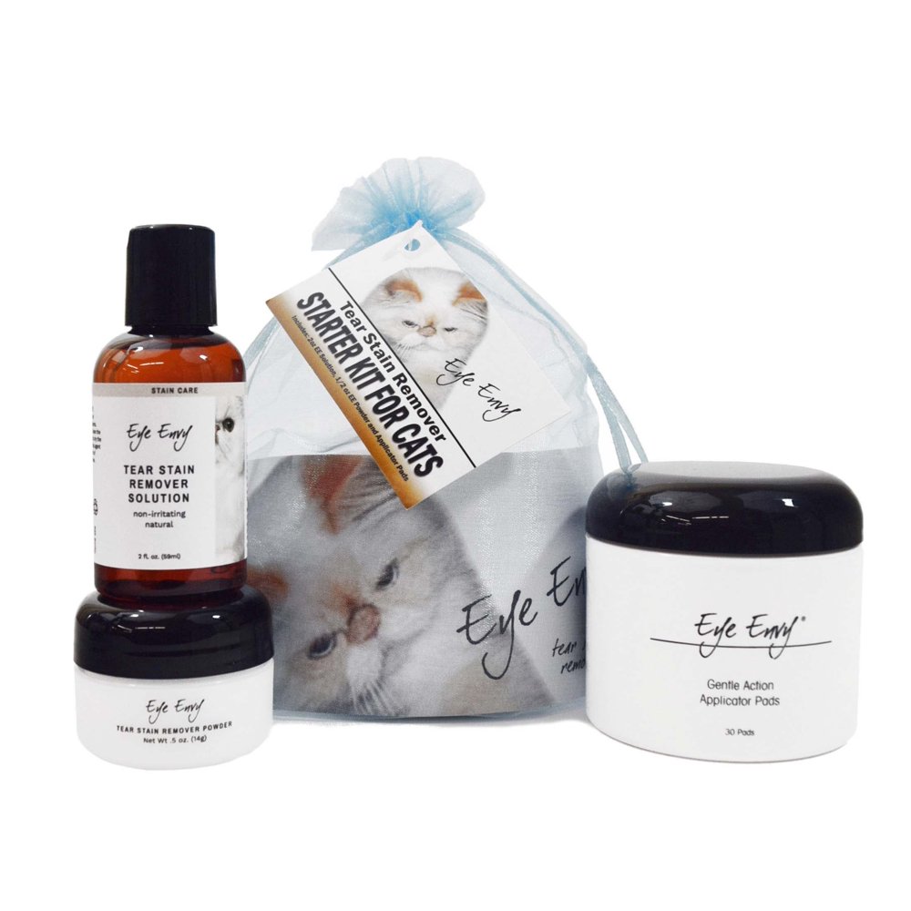 Eye Envy NR Tear Stain Remover Starter Kit for Cats and