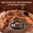 thumbnail image 3 of Soporte inflable flotante para bebidas Zone Tech para piscina o jacuzzi, 3 of 6