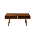 thumbnail image 5 of Allora Zebrano Wood Rich Walnut Coffee Table Set Rectangular Contemporary Assembly Required, 5 of 8