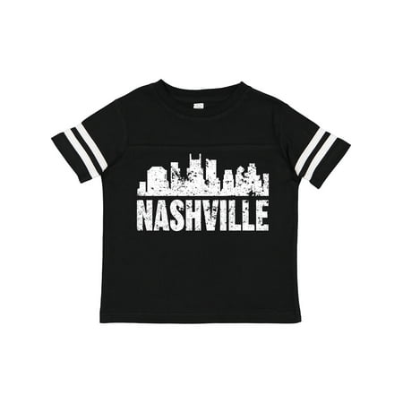 

Inktastic Nashville Skyline Grunge Gift Toddler Boy or Toddler Girl T-Shirt