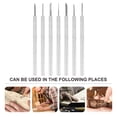 thumbnail image 5 of OULII 7Pcs Woodcraft Tools for Model Making and DIY Projects in Silver, 5 of 5