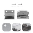 thumbnail image 4 of 2pcs Shower Door Guide Sliding Door Guide Accessory For Glass Sliding Door, 4 of 9