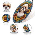thumbnail image 4 of 89Bloom Shih Tzu Window Hanging Stained Glass, Shih Tzu Suncatchers for Windows Stained Glass, Stained Glass Dog suncatcher, Dog Stained Glass, 4 of 8