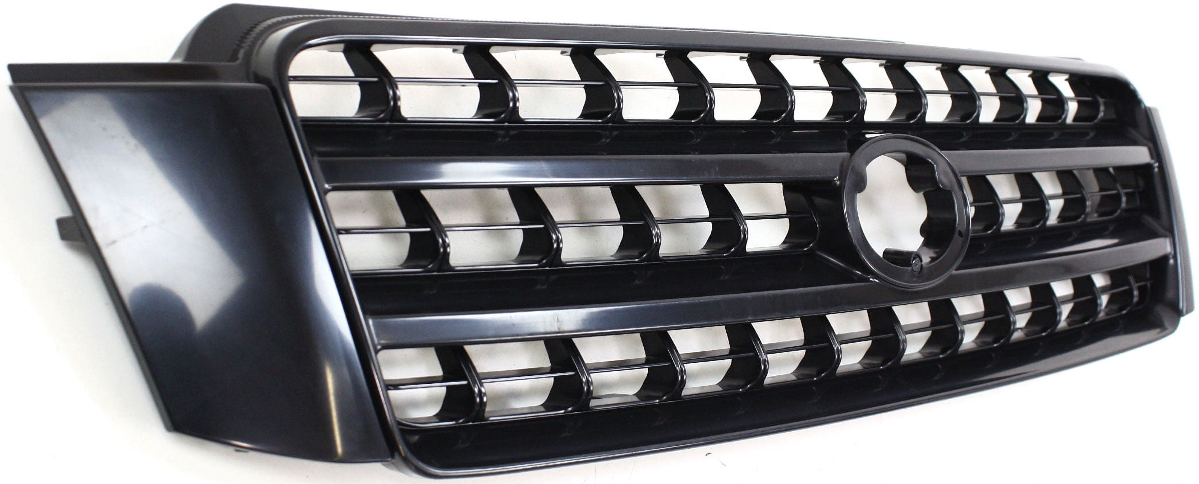 Grille Assembly Compatible With 2001-2003 Toyota Highlander Black Shell and Insert