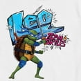 thumbnail image 3 of Teenage Mutant Ninja Turtles: Mutant Mayhem - Leonardo AKA Leo - Team Turtles - Big & Tall - Men's Short Sleeve Graphic T-Shirt, 3 of 5