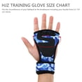 thumbnail image 5 of HJZ Training Gloves with Wrist Support Weightlifting & Fitness-Silicone Padding Pull Up Cross Training, WODs, Gym Workout, 5 of 5